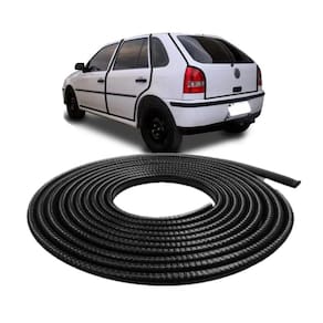 Kit 10m Borracha 7x14mm Couro De Cobra Gol Bola Gol Quadrado [F103]