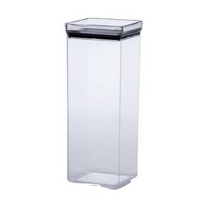 Pote Hermetic Lumini Quadrado 2.200ml Transparente com Tampa