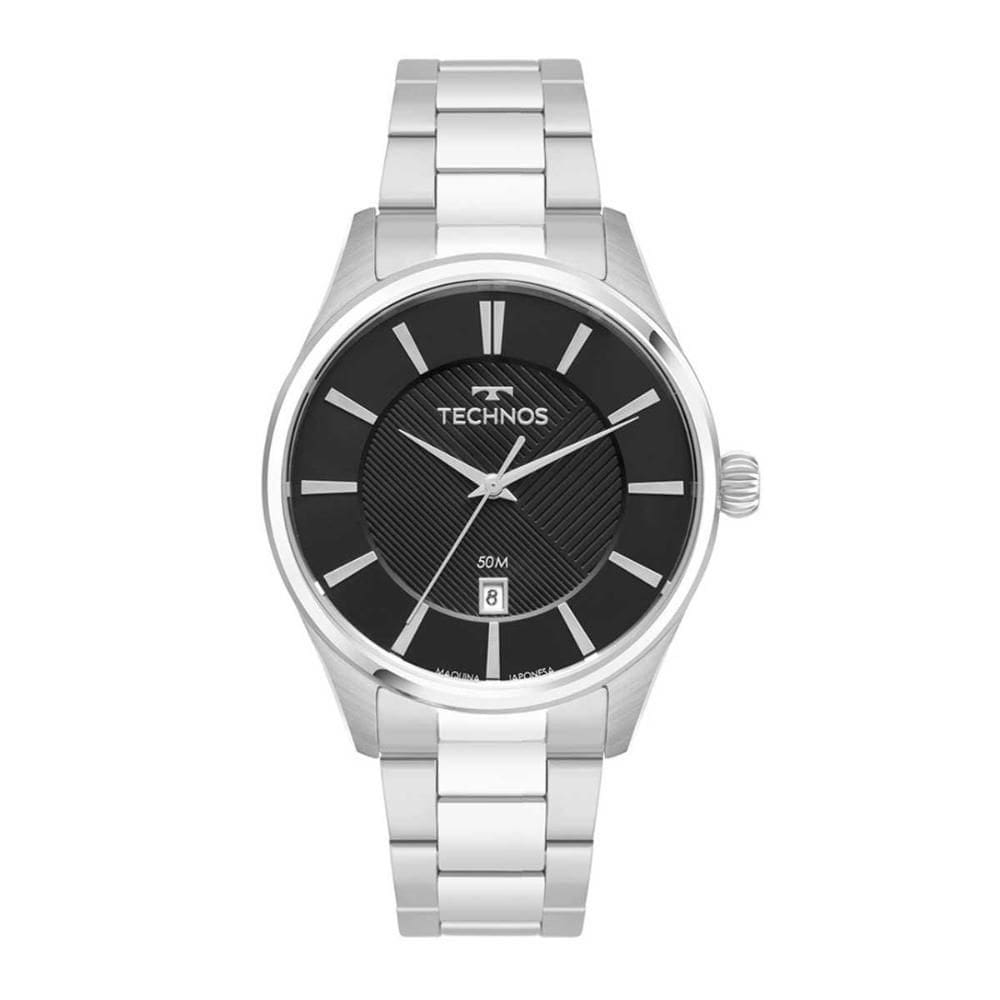 Relógio Masculino Technos Executive 2115Txr/1P Prata