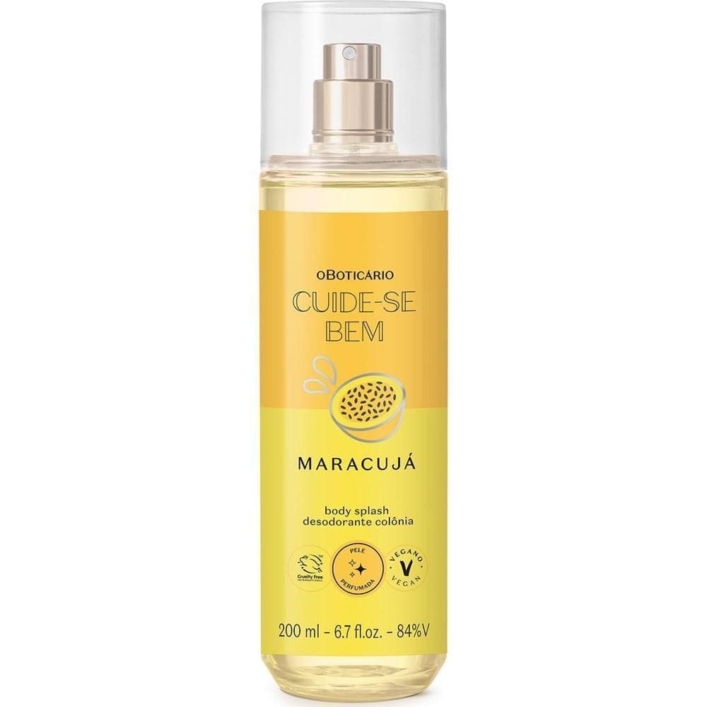 Colônia Body Splash Cuide-Se Bem Feira Maracujá 200Ml O
