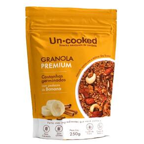 Granola De Castanhas Com Banana Braw Uncooked 250G