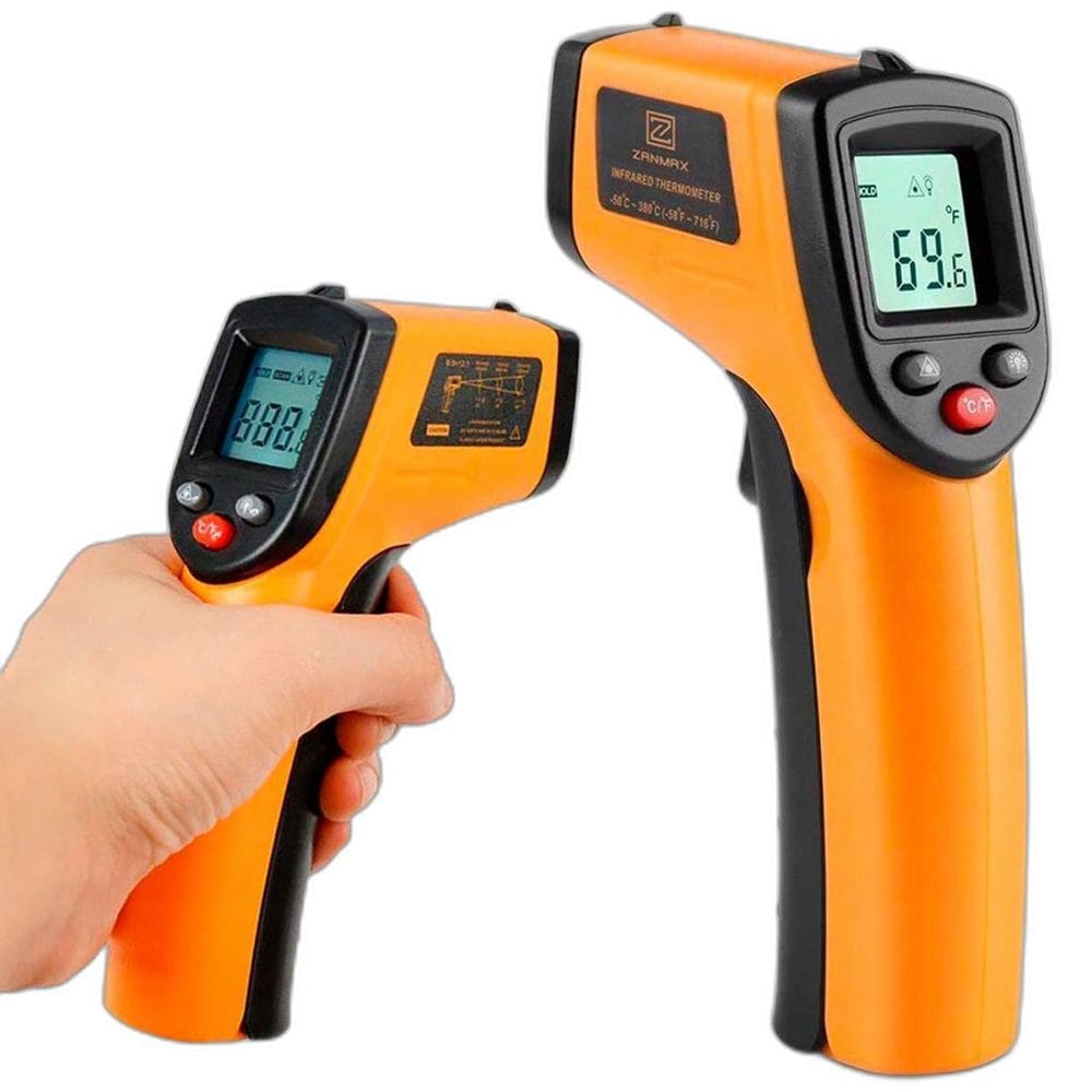 Termômetro Digital Infravermelho Leitura Rápida E Alta
