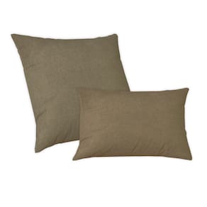 Kit Capas Almofadas 50x50 e 30x50cm Suede Glamour Capuccino