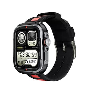 Relógio Digital Sport Led Gt Black Double Alexa Elegância