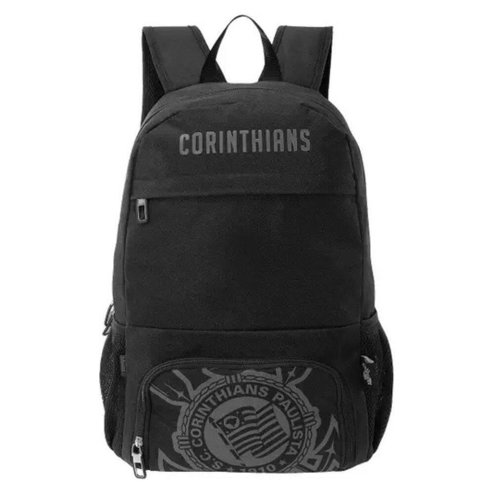 Mochila De Costa Esportiva Corinthians Preta Time Xeryus