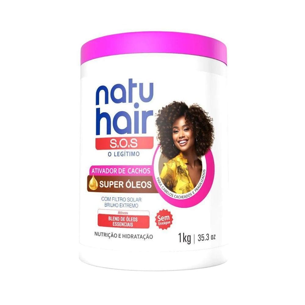 Ativador De Cachos Natuhair 1K Super Oleos