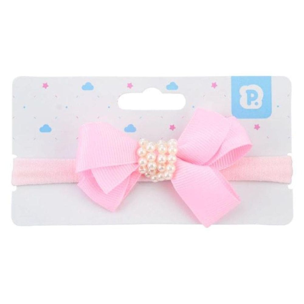 Faixa De Cabelo Bebê Soft Menina Rosa - Pimpolho