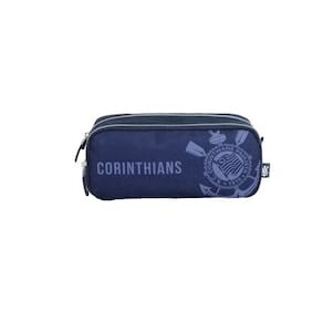 Estojo Escolar 2 Divisórias Corinthians Timão Oficial