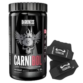 Carnibol Isolado Hidro 900G Chocolate Luva Taurene Darkness
