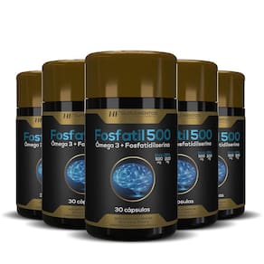 5X Fosfatil 500 Omega 3 + Fosfatidilserina 30Caps Hf