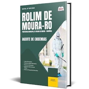 Apostila Prefeitura De Rolim Moura Ro 2024 - Agente Endemias