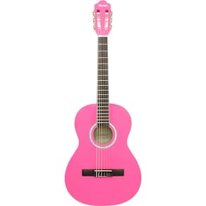 Violão Acústico Infantil De Nylon Para Destros Com Tensor Tcg 360 Rosa Thomaz [F097]