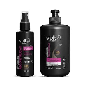 Kit Vult Cabelos Choque de Reconstrução Duo (2 Produtos)