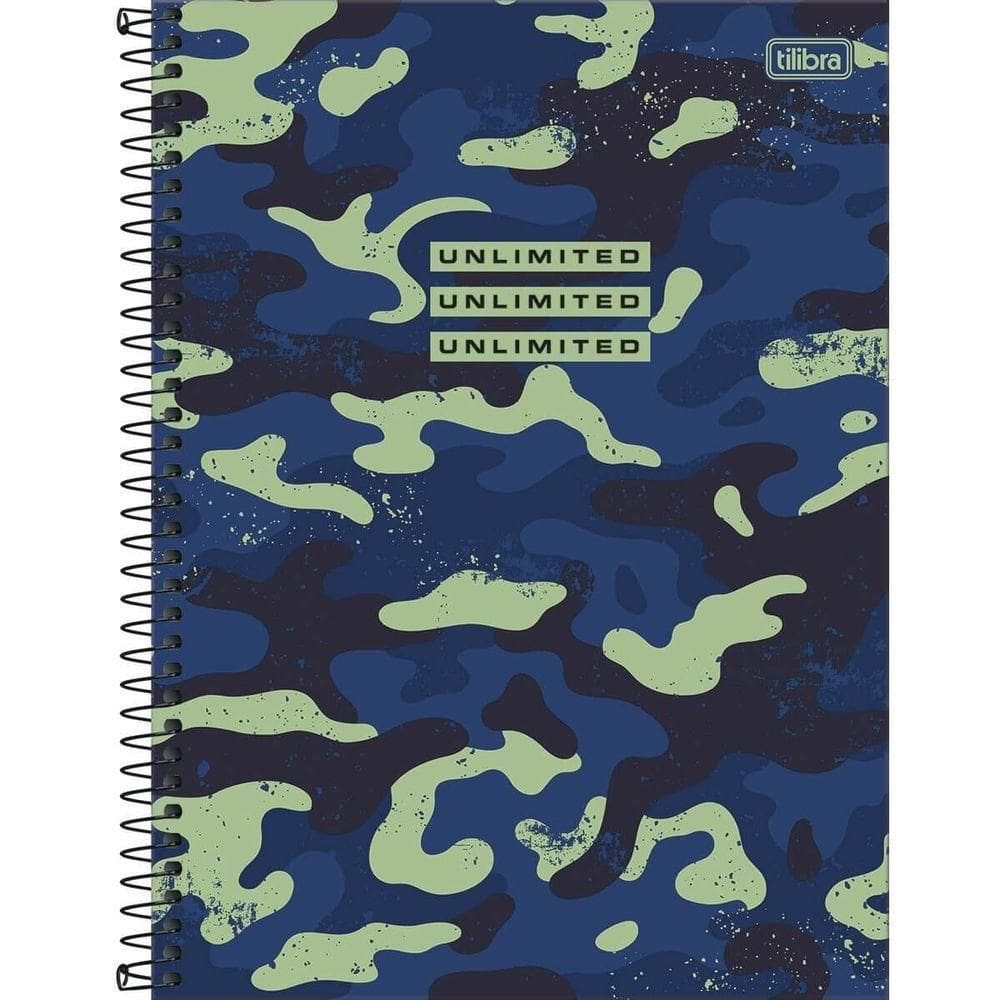 Caderno Espiral Capa Dura Universitário 1 Matéria Hide 80 Folhas Hide