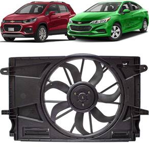 Ventoinha Radiador Gm Cruze Tracker 1.4 2017/2022 C/Defletor