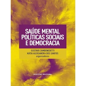 Saúde Mental, Políticas Sociais E Democracia - Vol. 53