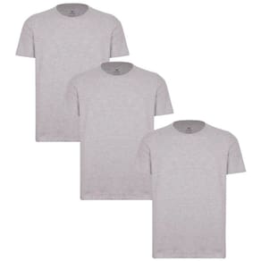 Kit Camisetas Básicas Hering Manga Curta Masculina 3 Peças
