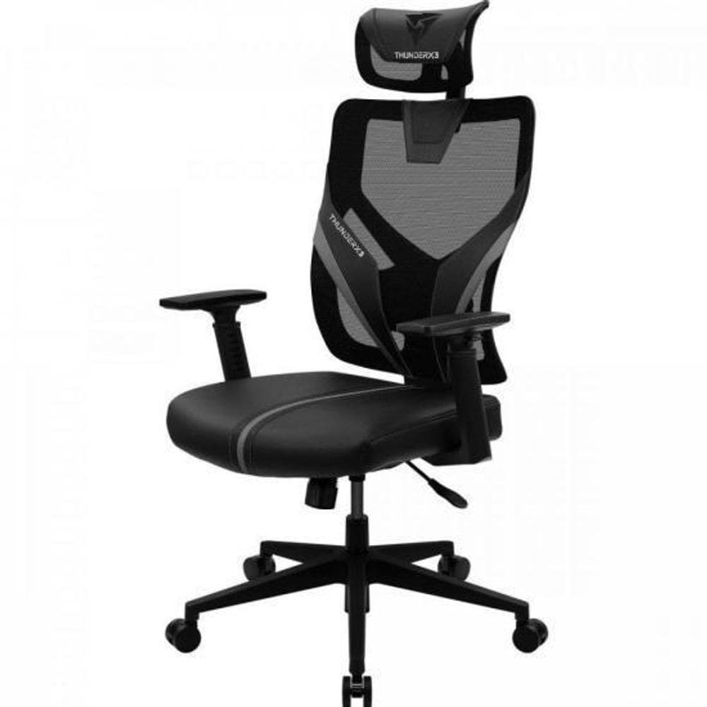 Cadeira Gamer ThunderX3 Yama1 com Suporte Lombar - Preta
