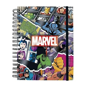 Caderno Universitário Smart Marvel 80 Folhas Dac