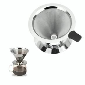 Coador Inox Para Café Permanente Sem Papel