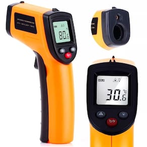Termômetro Infravermelho Digital Ideal Medição Temperatura