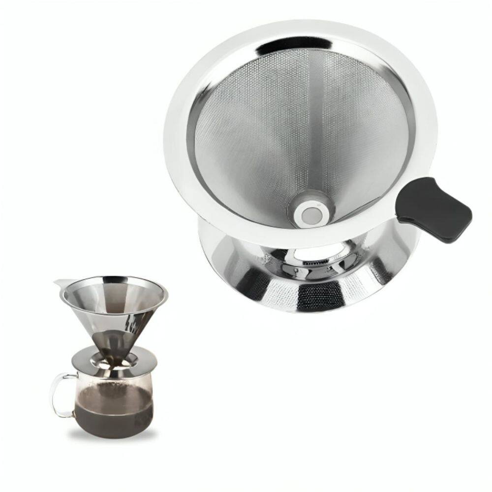 Coador Café Permanente Reutilizável 101 Aço Inox