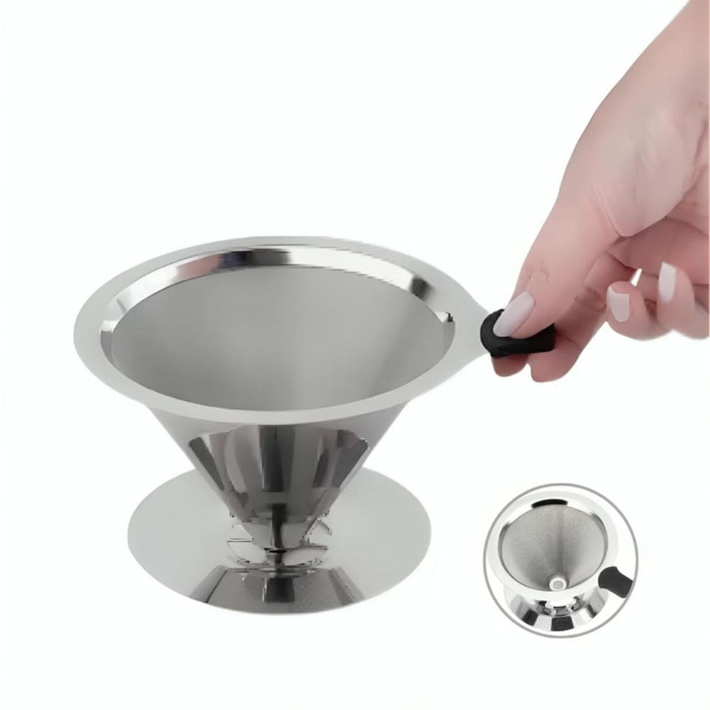 Coador Reutilizável Aço Inox Café 103