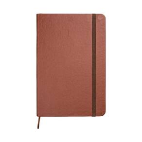 Agenda Brochura Permanente 80 Folhas Marrom - Quanhe