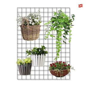 Tela Organizador De Plantas Para Seu Jardim Parede 60X80Cm