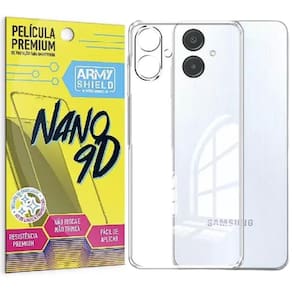 Capinha Galaxy A06 + Película De Cerâmica 9D Armyshield
