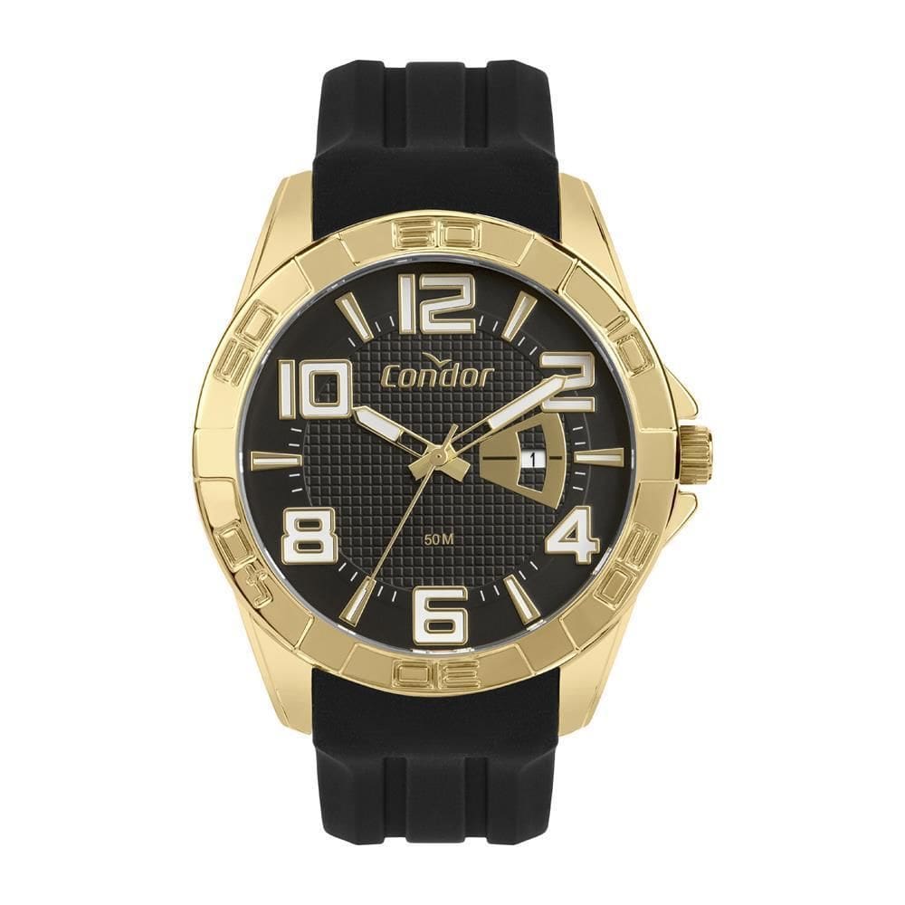 Relógio Condor Masculino Ref: Co2115Myo/5P Esportivo Dourado