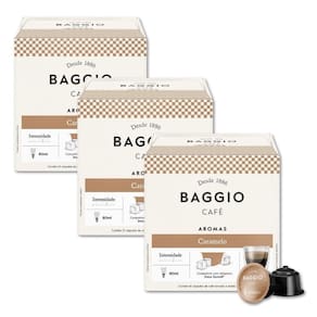 30 Cápsulas Café Baggio Aromas Caramelo Para Dolce Gusto