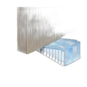 Kit Com 2 Aparador Peso Porta Silicone Discreto Transparente