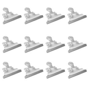 Kit 12 Prendedores De Papel Zincado Pequeno 75mm - Cavia