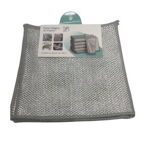 Kit 6 Pano De Limpeza Para Fogão Magico Multiuso Fio de Aço