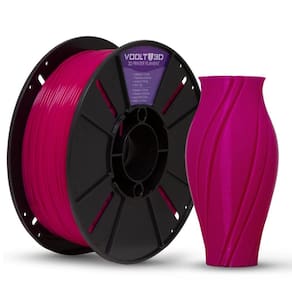 Filamento Para Impressora 3D - PLA Rosa Purpura - 1Kg - 1,75mm - Voolt3D