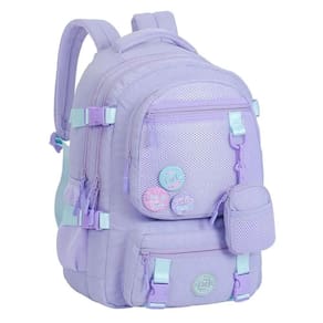 Mochila Costas Spirit Navy Lilás Marshmallow Diplomata