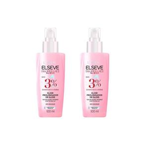 Serum Elseve Glycolic Gloss 100Ml - Kit Com 2Un