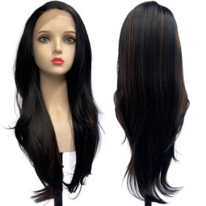 Peruca front lace HD orgânica loira ombre hair OTSNDBLND