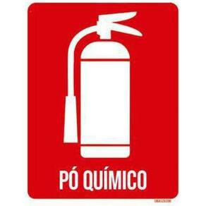 Kit 10 Placas Sinalização Ambiente Hidrante Pó Químico