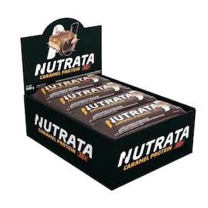 Barra Proteica Caramel Nutrata Display C/ 12 Barras De 45G