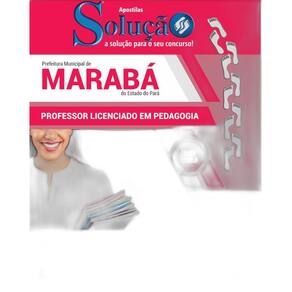 Apostila Marabá PA 2019 Professor Licenciado Pedagogia