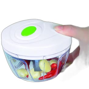 Mini Processador Triturador Alimentos Picador Alho Manual