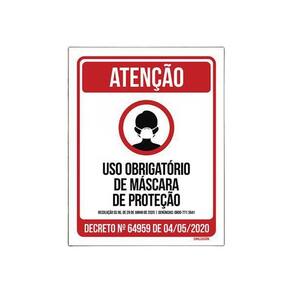 Placa De Sinalização - Proibido Animais Na Garagem 18X23