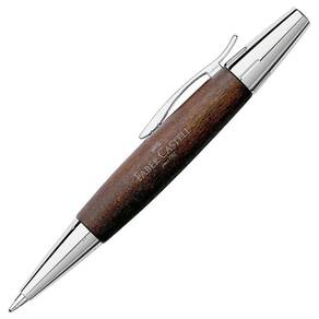 Caneta Esferográfica Faber-Castell E-Motion Wood Marrom