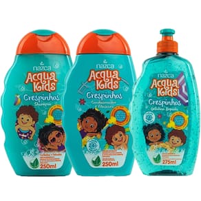 Shampoo e Condicionador Nazca Crespinhos Acqua + Gelatina