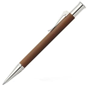 Caneta Esferográfica Graf V Faber-Castell Guilloche Conhaque
