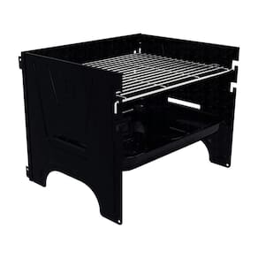 Churrasqueira Tramontina Portátil à Carvão Feita em Aço Carbono Esmaltado TCP-380 26500012