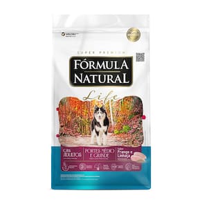 Ração Fórmula Natural Cães Adultos Raças Médias e Grande 15kg