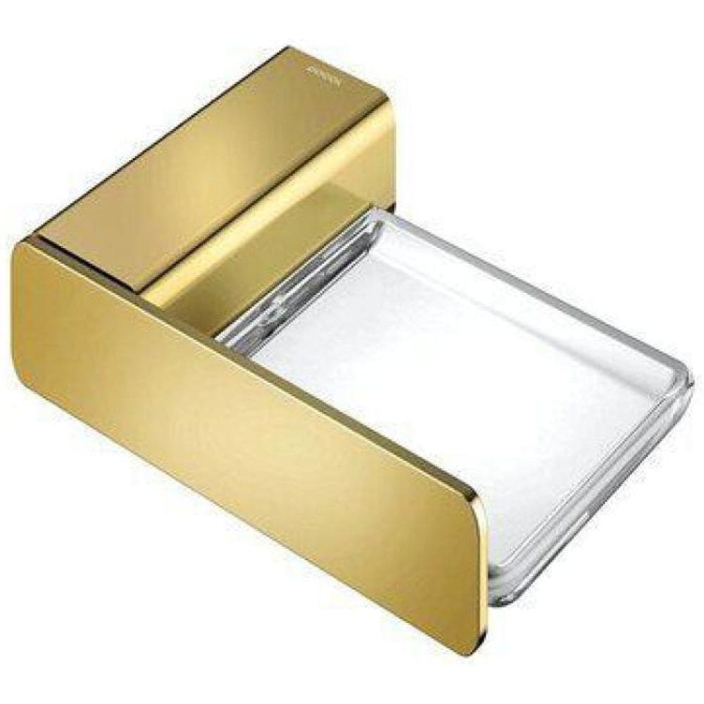 Saboneteira Docol Flat Ouro Polido